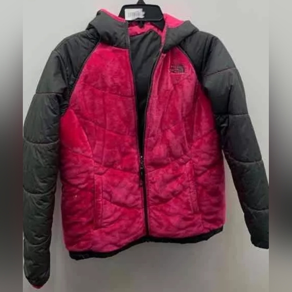 The North Face Reversible Perseus Jacket Girls' Size XL 18 Like New MSRP $99 - Picture 2 of 8